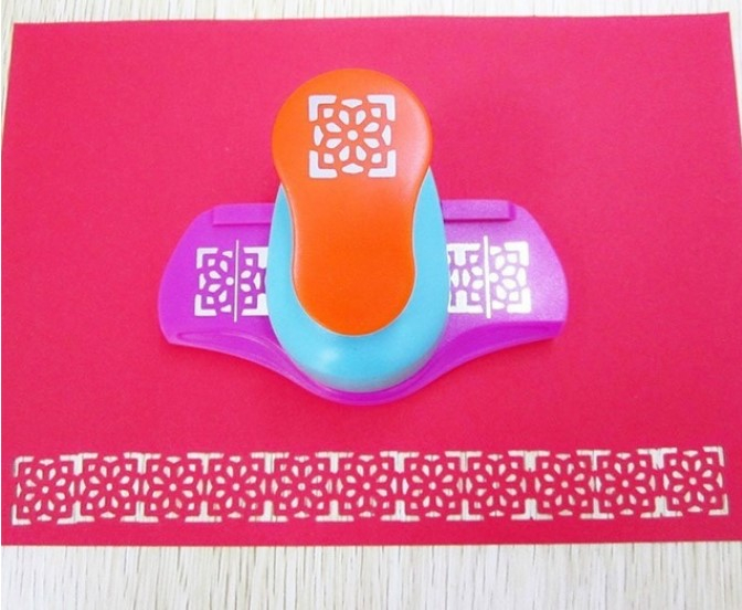 Appareil de gaufrage, Machine de bricolage, découpeur de papier pour Scrapbooking, bordure de Photo, artisanat décoratif, poinçon de trou de fleur fait à la main:  5long 18mm wide 18m