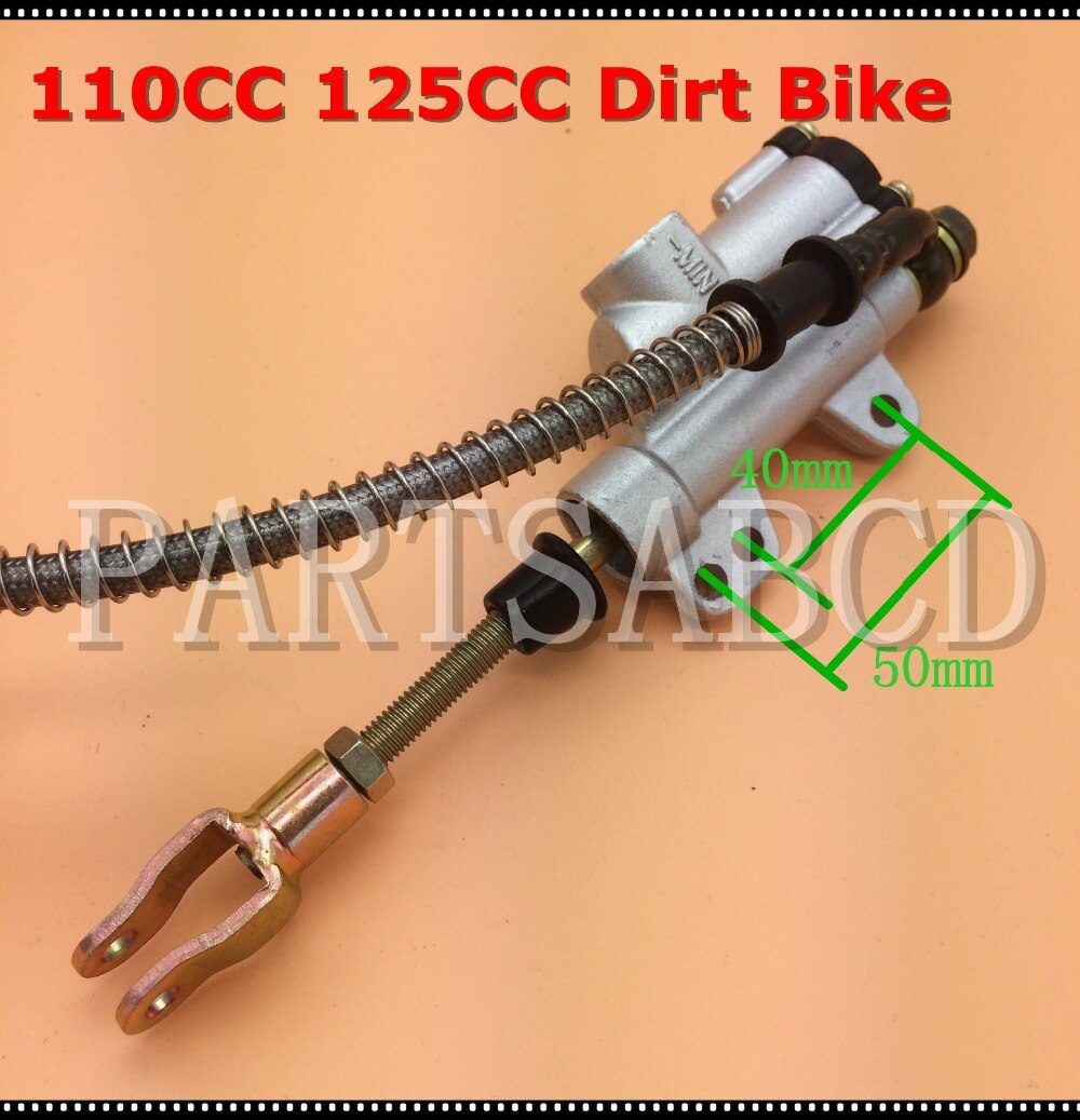 Rear Foot Brake Assembly For APOLLO 110CC 125CC Dirt Bike ATV Quad