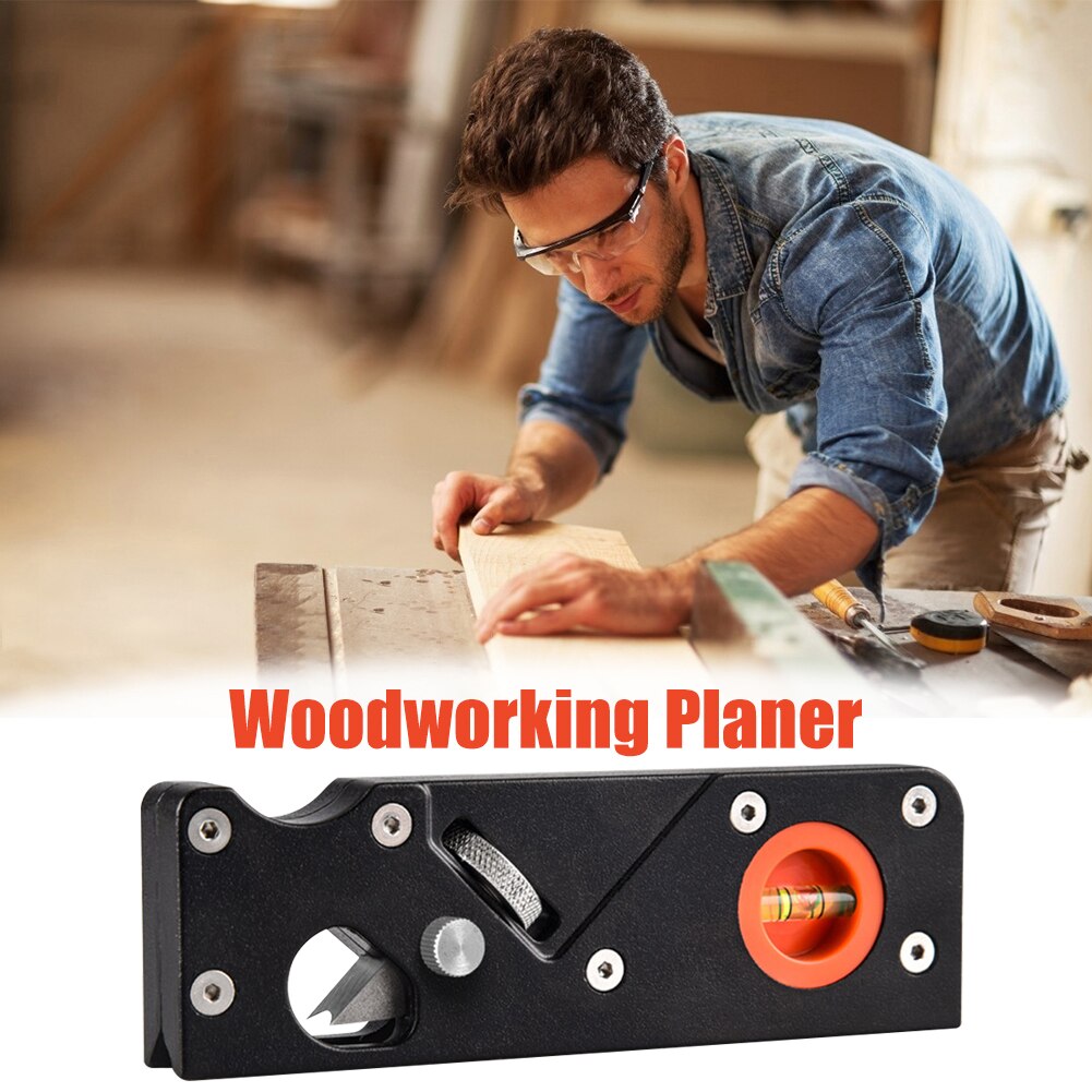 Woodworking Edge Corner Plane 45 Degree Bevel Chamfering Trimming Planer Lightweight Portable Hand Tool