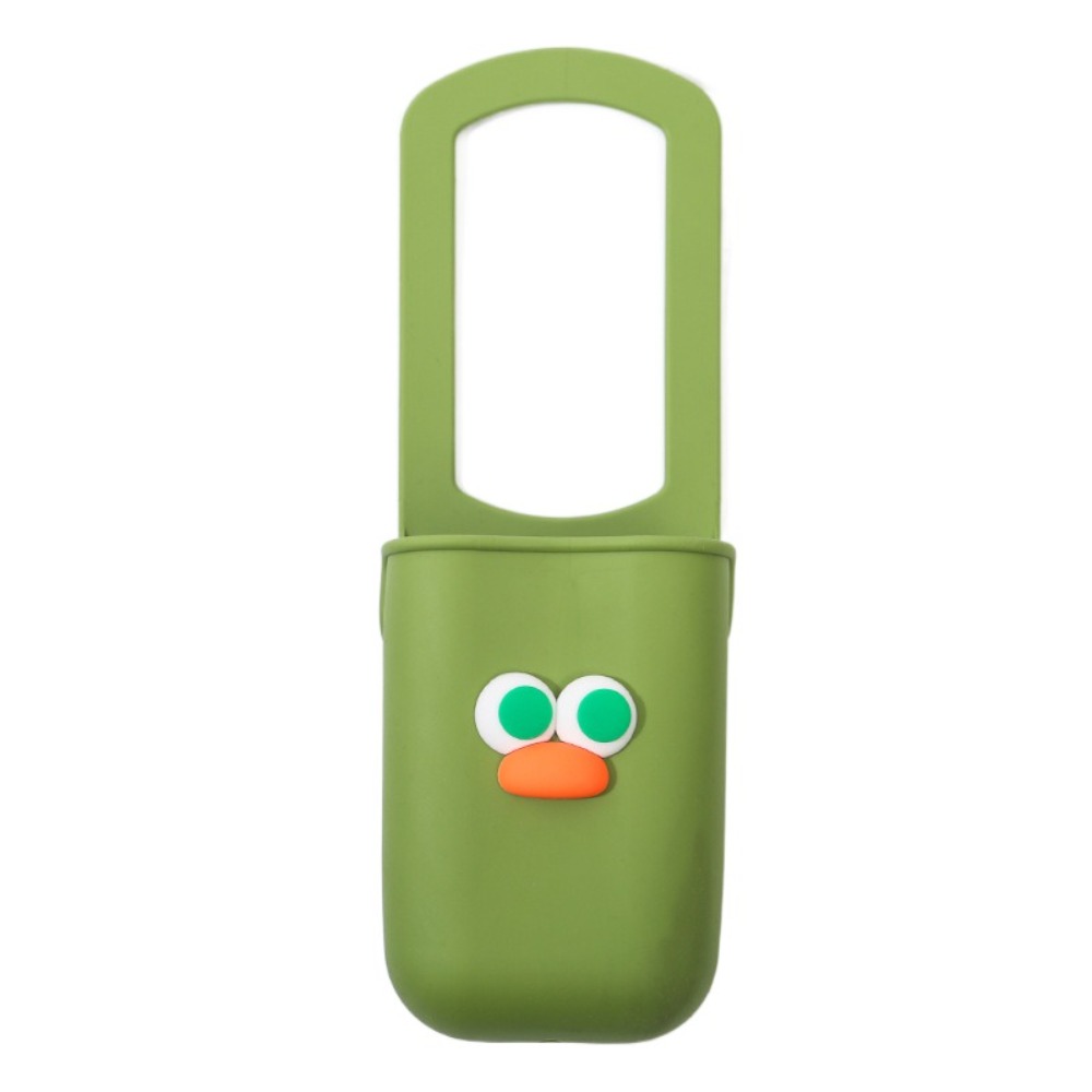 Simpatici portabicchieri in silicone di grande capacità portatile passeggino portabicchieri borsa portaoggetti per bottiglie sacchetti per bottiglie d'acqua con faccia di cartone animato: Blu