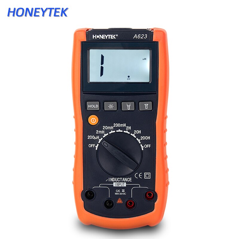 Honeytek digitaalinen monitoimi lcr mittari kapasitanssi induktanssi ohm yleismittari esr kondensaattori testeri induktanssi mittari lcr 4070d
