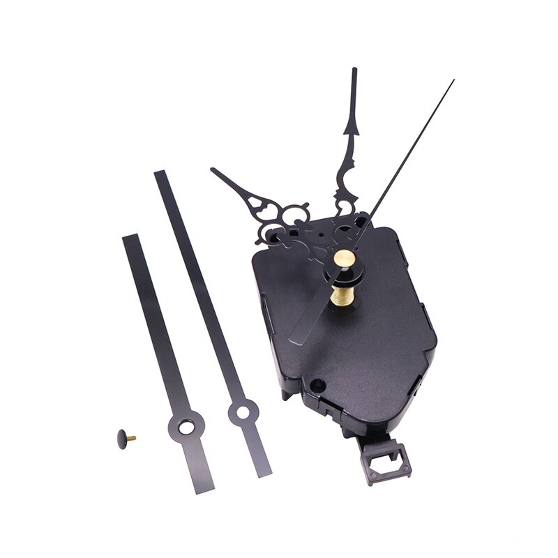 DIY Wall Clock Pendulum Movement Mechanism with Hands Quartz Repair Shaft Also for Craft Clock Frameless Floor Clock