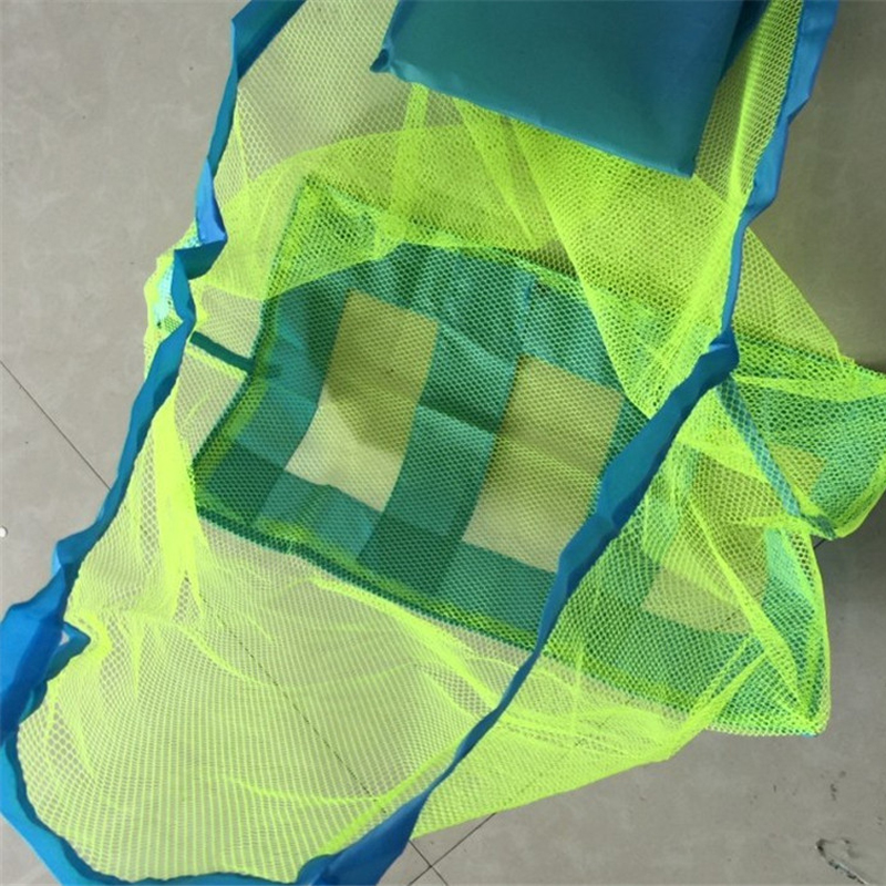 Leksakssamling förvaringspåse påse söta barn baby sand bort bära strand leksaker påse tote mesh stora barnens förvaringsväska