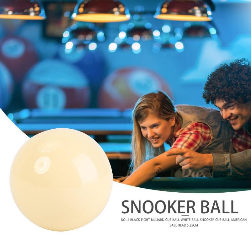 52,5mm bola de billar resina Snooker bola de billar equipo de entretenimiento en interiores