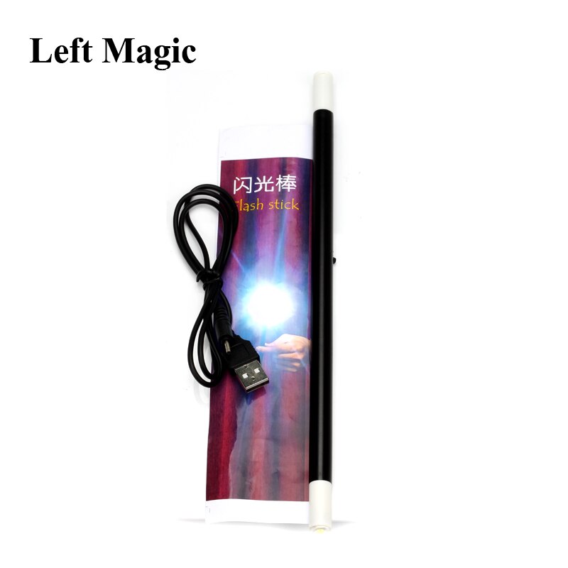 Super Flash Wand-Wit Licht-Goocheltrucs Flash Stok Close Up Mentalisme Stage Magic Props Accessoires G8266