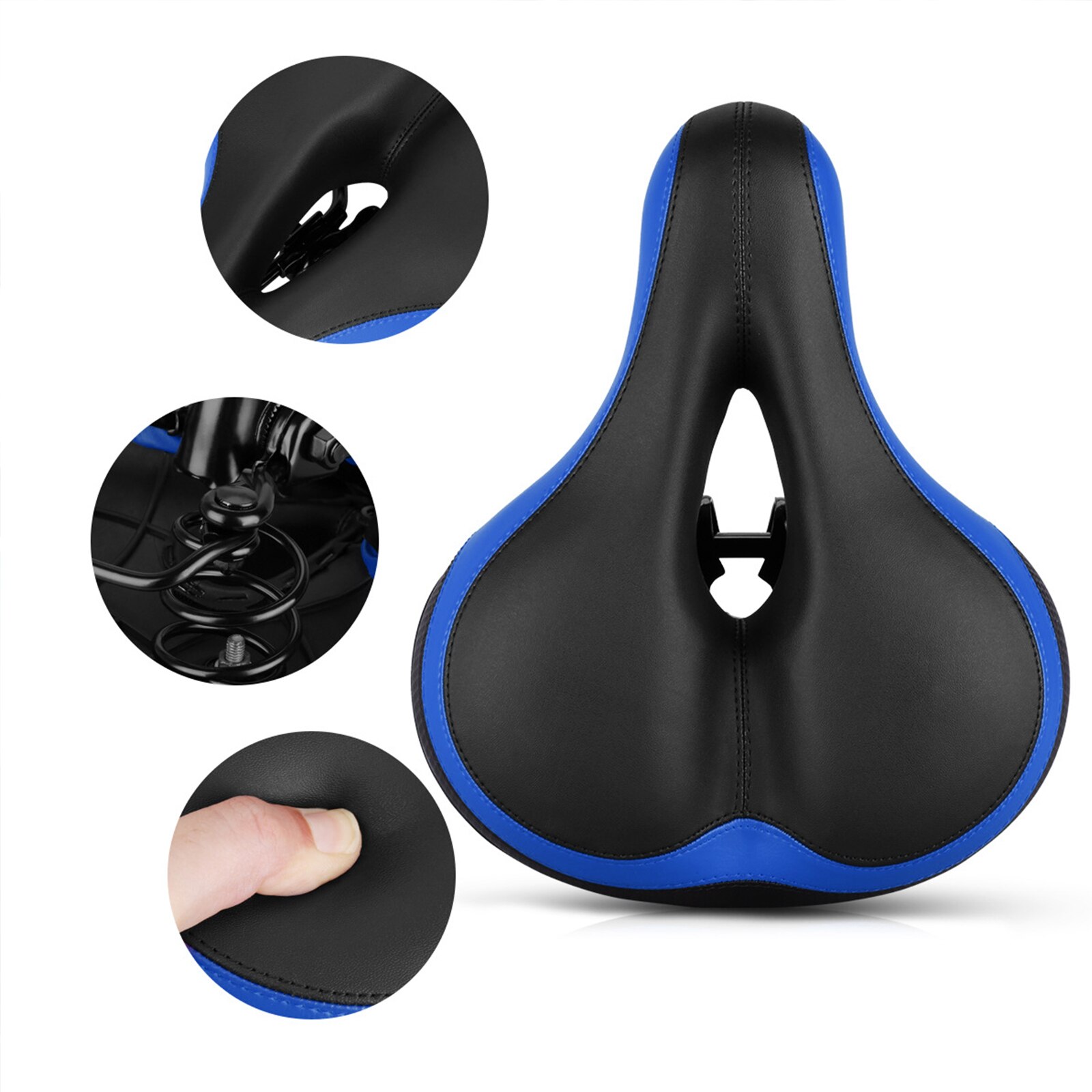 Fiets Zadel Comfort Comfy Bike Seat Mountainbike Zetel Fiets Zitkussen Fietsen Accessoires Fietsstoeltje Mtb Seat Voor Mannen Fiets Accessoires green,free size Fiets Zadel Comfort Comfy Bike Seat Mountainbike Zetel Fiets Zitkussen Fietsen Accessoires Fietsstoeltje Mtb Seat Voor Mannen Fiets Accessoires green,free size