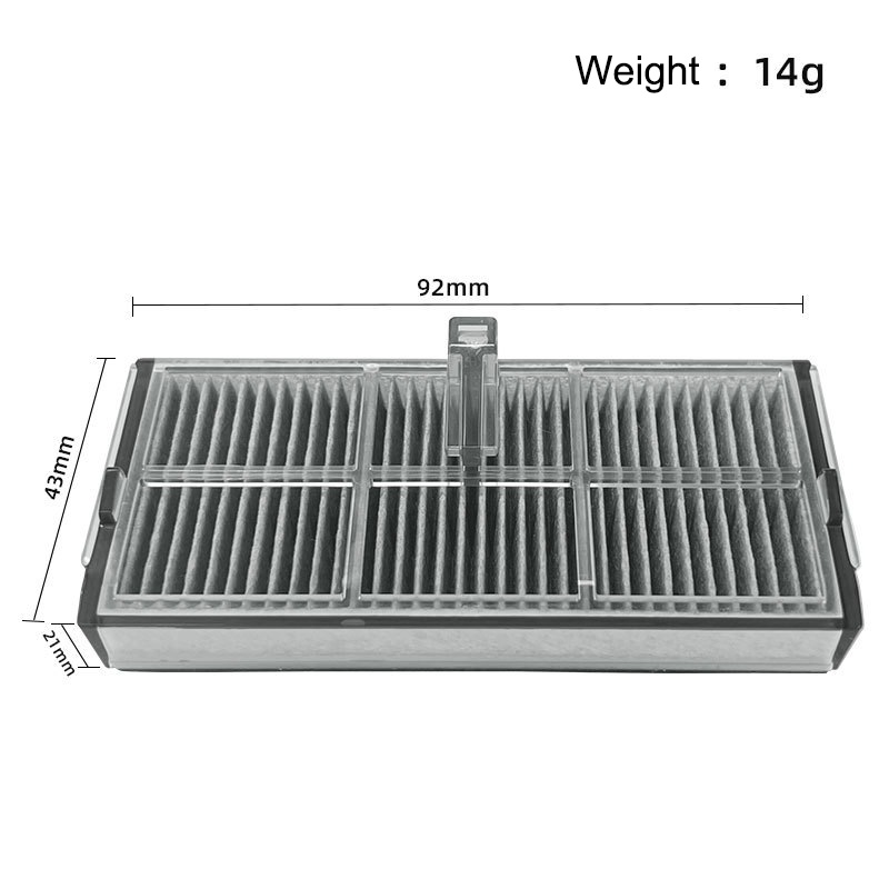 Hepa-filter voor Dreame X40 Ultra / L40 Ultra / X30 Ultra / X30 Ultra robotstofzuiger