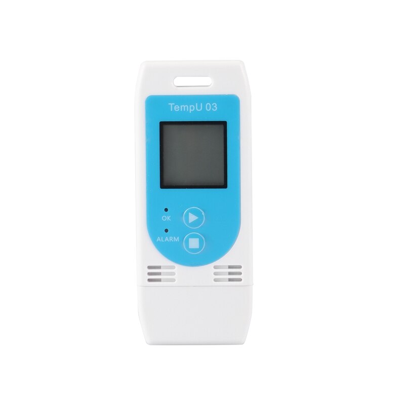TempU 04 USB Temp Data Logger Temperature Data Logger Recording Meter with 32,000 Capacity PDF Report Record Instrument