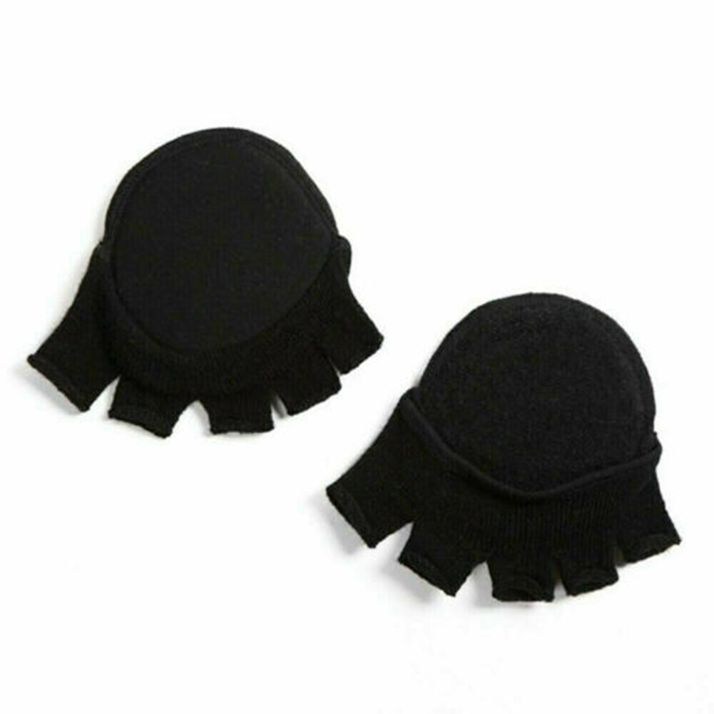 Newly Women Five-finger Socks High Heels Forefoot Half Palms Invisible Socks Shallow Port On-slip Open Toe Socks