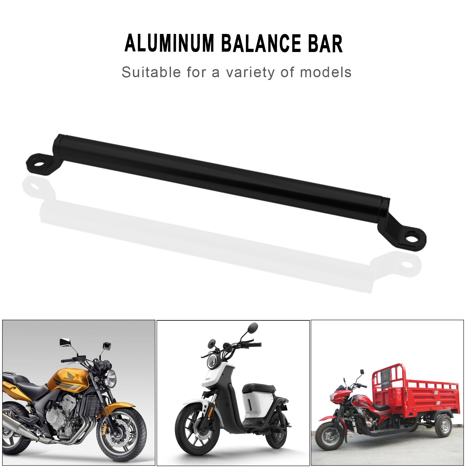 Universal Adjustable Aluminum Alloy Strength Levers Handlebar Balance Cross Bar Motorcycle Handlebar Cross Bar