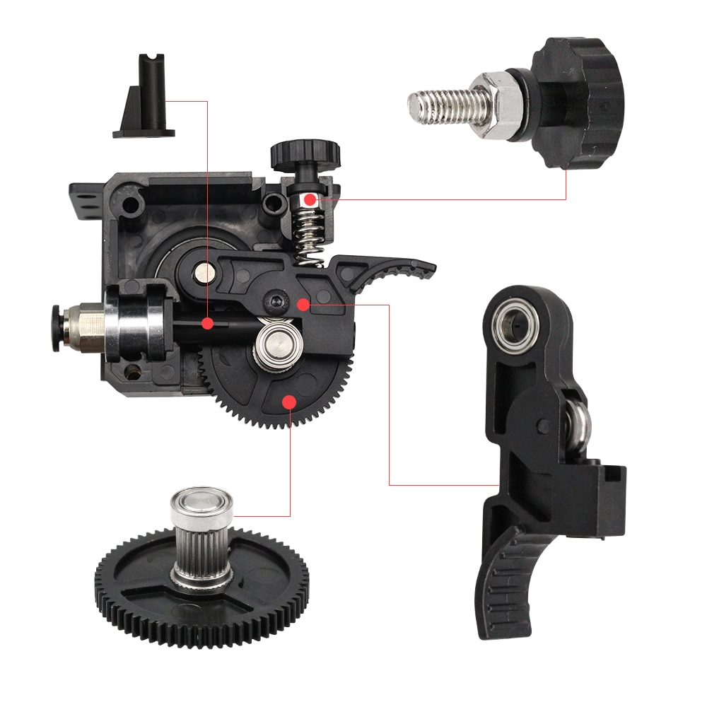 Titan Extruder Voor Desktop Fdm Printer Reprap MK8 J-Head Bowden Voor MK8 Anet Ender 3 CR10