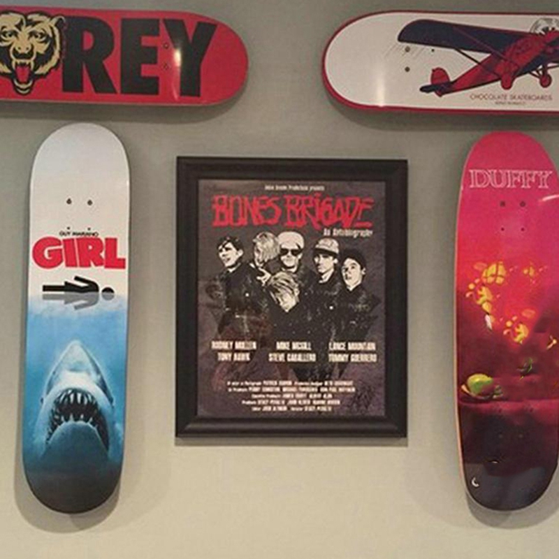 Skateboard Drijvende Dek Display Skateboard Drijvende Muur Mount Longboard Muur Hanger