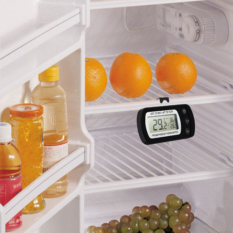 Electronic Digital Refrigerator Thermometer Freezer Freezer Anti-humidity Thermometer -20~50 Degree Refrigerator Thermometer