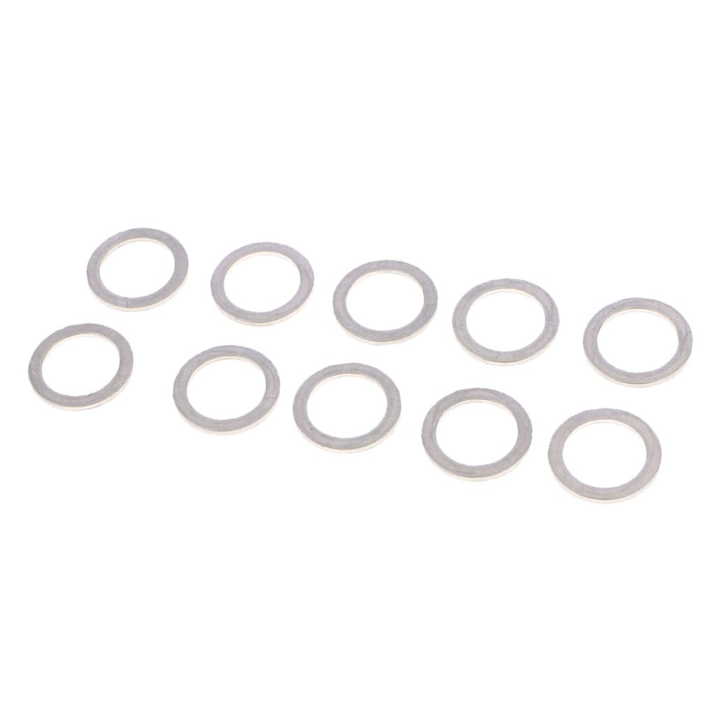 10pcs/Set Engine Oil Drain Plug Washers Gaskets For Hyundai Kia