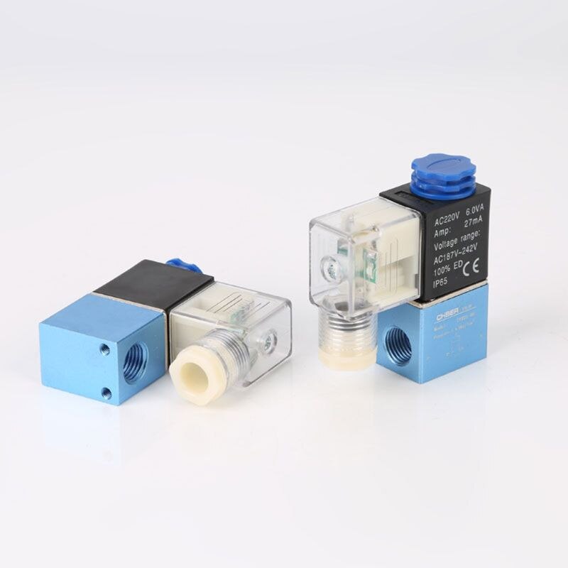 12V Pneumatic Electric Solenoid Valve 2 Position 2 Port Normally Closed