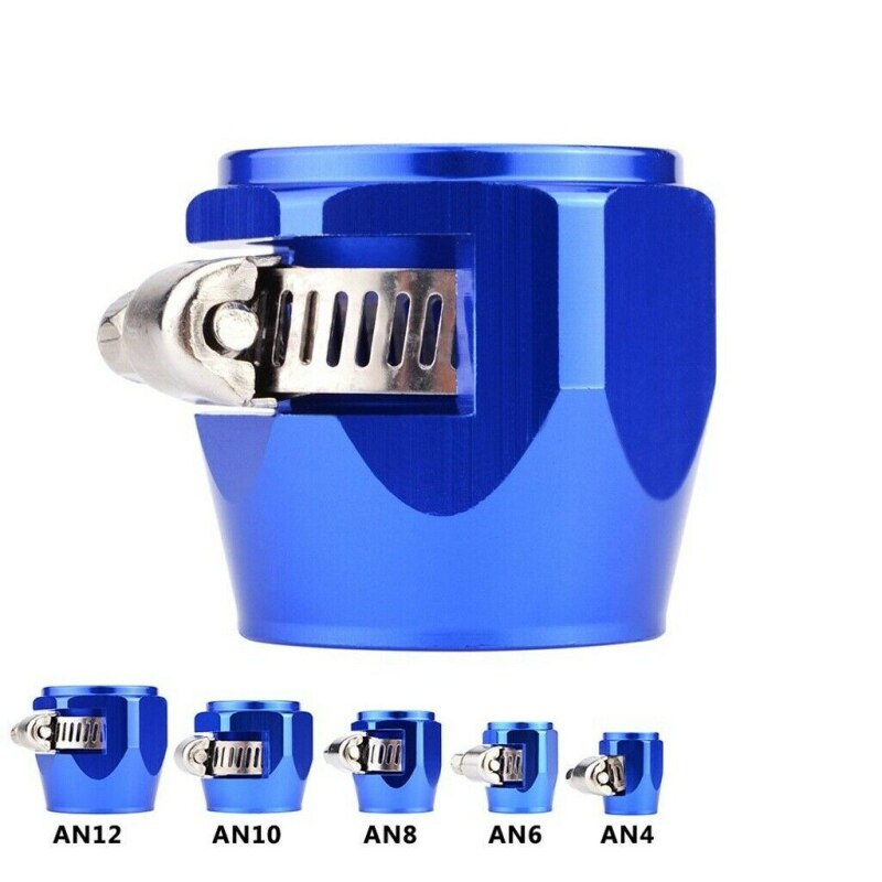 1pc Auto Schlauch Finisher Klemme Heizkörper Geändert Kraftstoff Rohr Clip Schnalle Zubehör Rohr Schlauch Klemmen ein4 ein6 ein8 ein10 ein12 Für Auto: ein 6 Blau