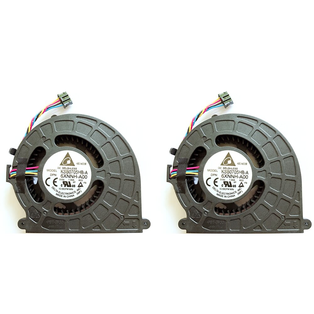 GPU CPU FAN For DELL Alienware ALWAR-2508 Alpha cooling fan cooler radiator 0XH2YX XH2YX 06XNNH 6XNNH KSB0705HB-A: CPU and GPU fan