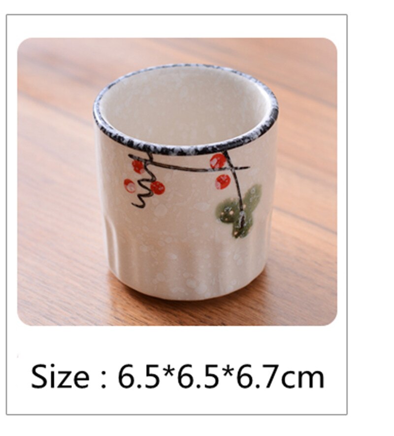 Japansk keramisk tekop til puer tekopper porcelæn enkel porcelæn te krus