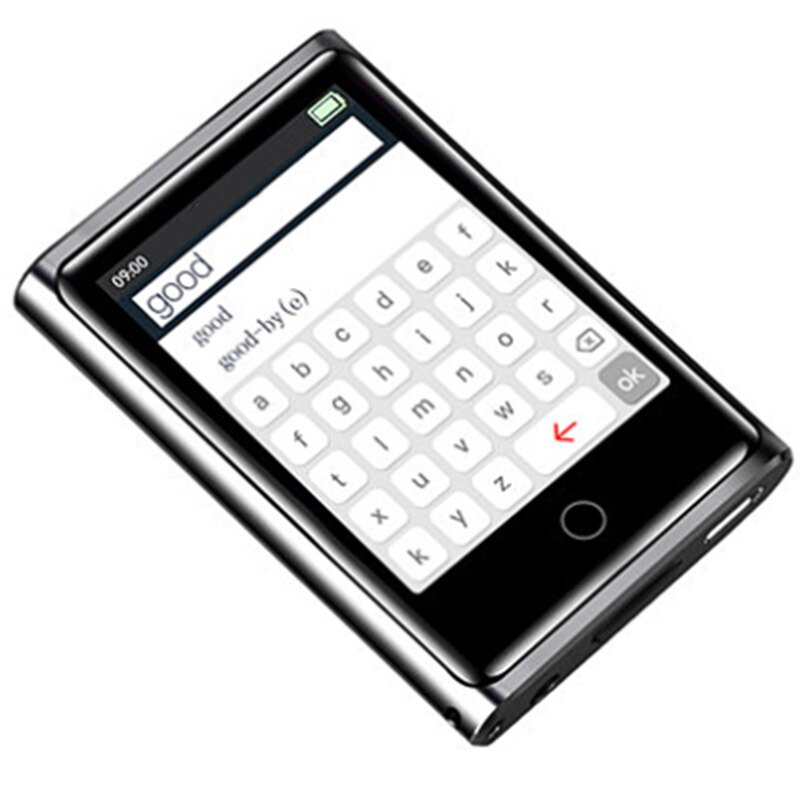 Mp3 Lejátszó 32 GB Bluetooth 5.3-al, 2,4 Hüvelykes Képernyő, HiFi Hang Erintogombokkal Fm Radio Beepitett Hangszoro Felvetel 128 Gb Ig Tamogatja A Kartyat Lila X001m6xsf3