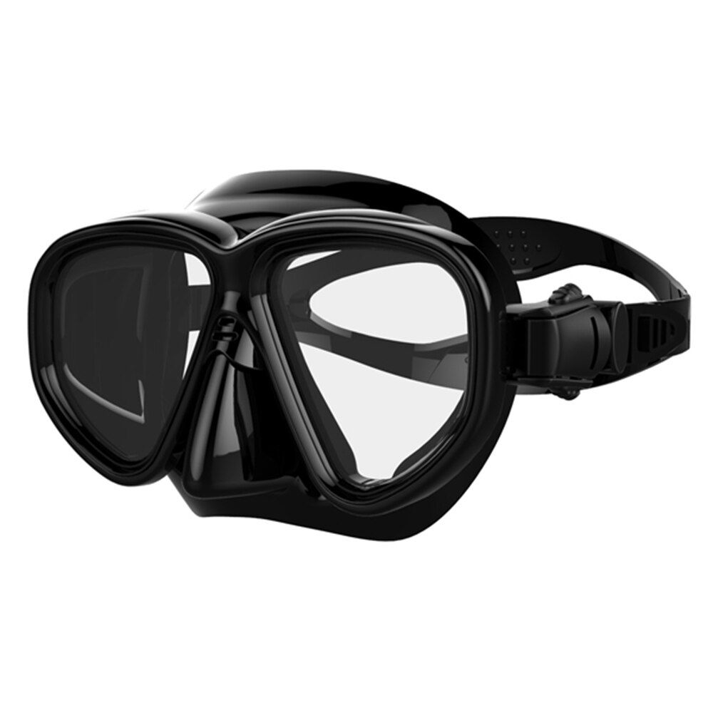 Svømmebriller dykning snorkling glas dykkermaske scuba snorkel vandsportsudstyr hærdet hærdet glas