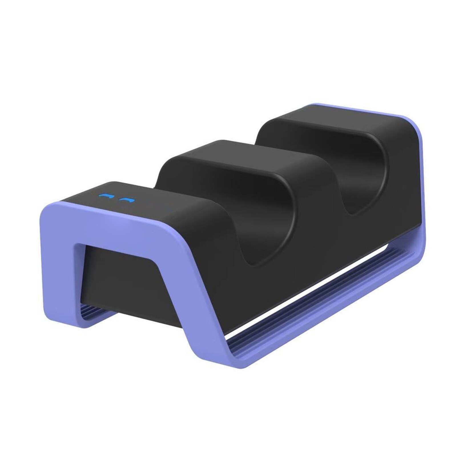Draadloze Game Controller Lader Snel Opladen Docking Station Voor PlayStation5 PS5 Dubbele Usb Dual Stand Met Led Indicator: Black purple