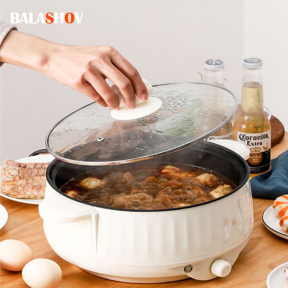 Multifunctional Rice Cooker Electric Cooking Machine Student Dormitory Pot Noodle Cooking Small Electric Egg Steamer 220V