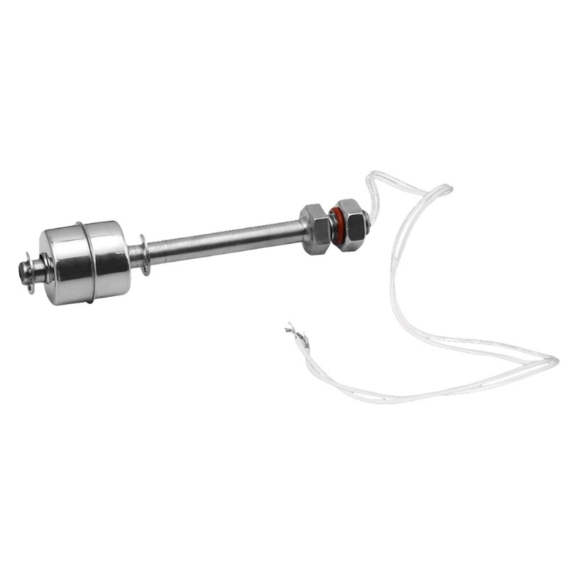 Water Level Sensor Liquid Ball Float Switch Tank Pool Steel 10cm