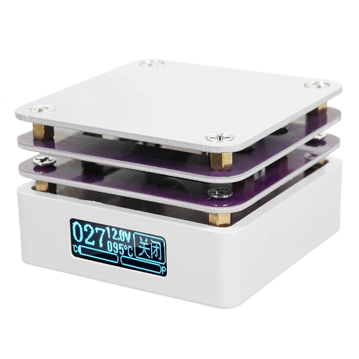 G3061 PD65W Mini Heizplatte Digitale Löten Vorwärmen Rework Station PCB SMD Bord Löten Platte Heizung Tisch