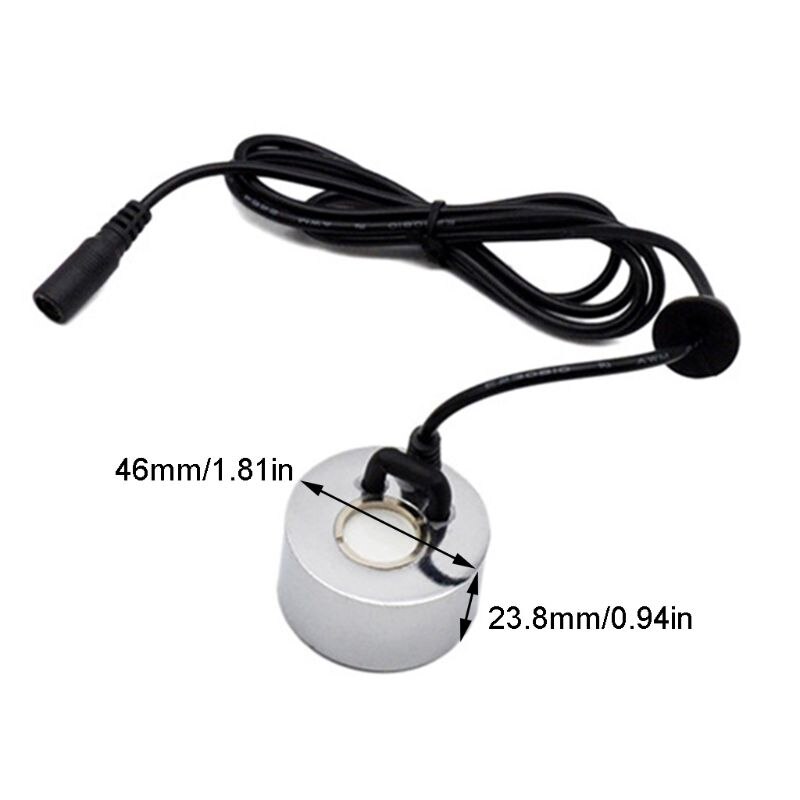 Ultrasonic Mist Maker Fogger Water Fountain Pond Atomizer Air Humidifier NO LED 875A