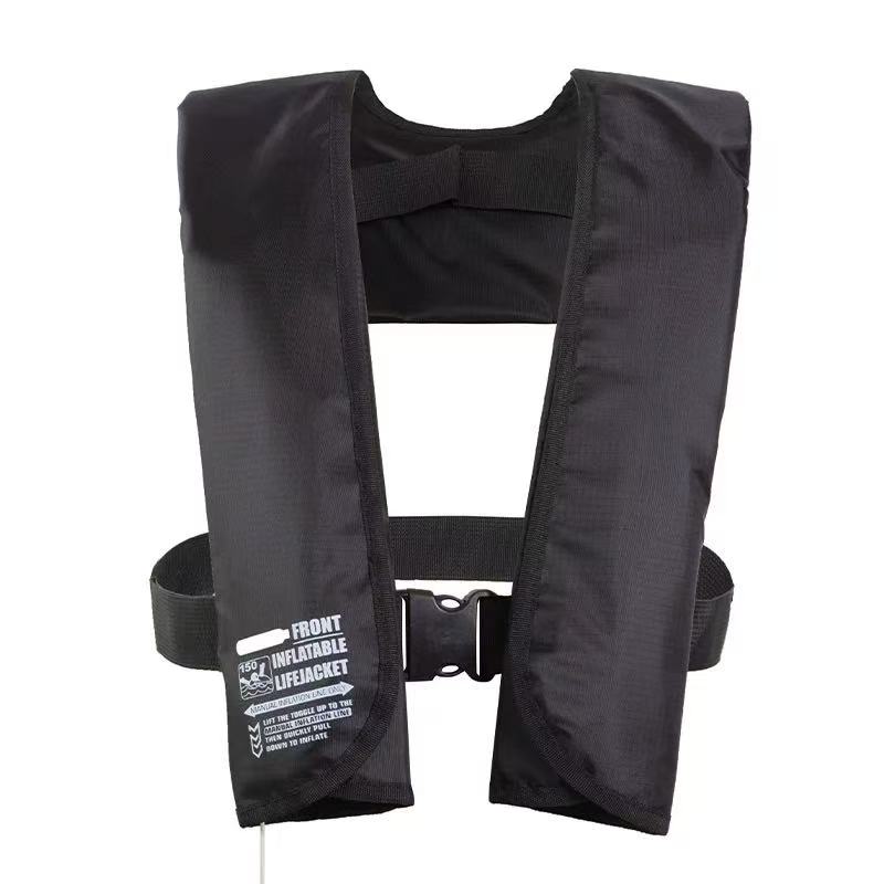 Nuevos chalecos salvavidas autoinflables, chalecos salvavidas manuales para navegación, adultos PFD 150N para deportes acuáticos, pesca, Rafting, accesorios: P / Verde