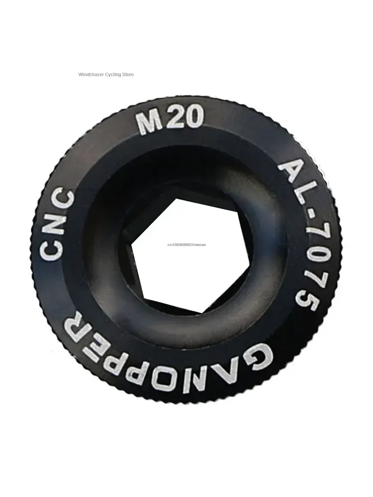 M15/M18/M19/M20 tornillo de manivela perno de fijación de brazo de manivela BB tornillo de eje Central tapa de tuerca de bielas para bicicleta de montaña de carretera