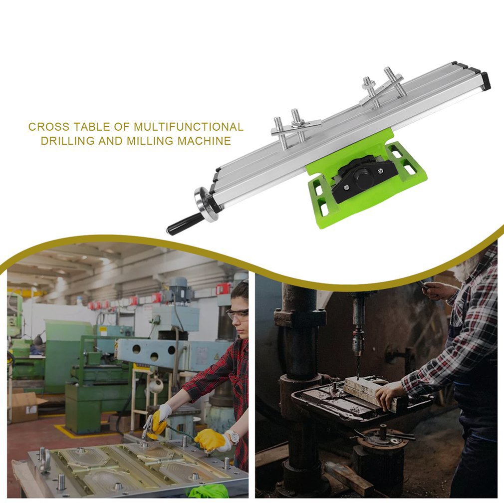 Fraiseuse multifonction de précision Miniature, étau de Table de travail, fixation de l&#39;axe X et Y, Table de coordonnées de réglage