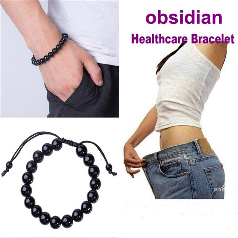 Black Magnetiet Malachiet Vele Kleuren Crystal Healing Bangle Magnetische Hematiet Gezondheid Armband Voor Vrouwen Mannen: 2