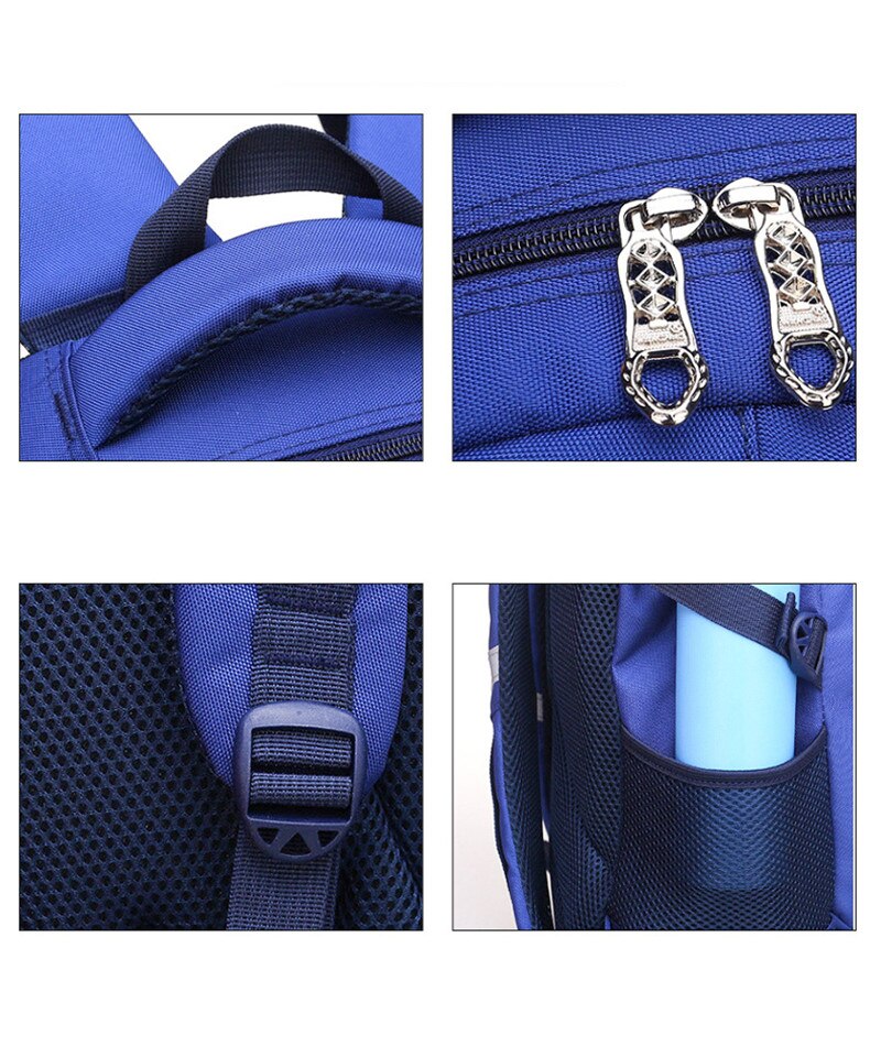 Children School Bag Boys Girls Backpack Waterproof School Bag School Backpack Safety reflective strip 2 size