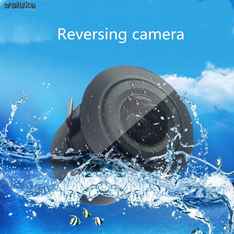 Auto HD nachtzicht omkeren afbeelding achteruitrijcamera ponsen camera waterdichte 18.5mm opening met liniaal CD50 Q04