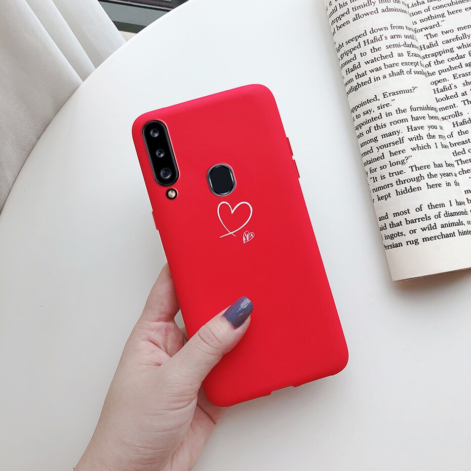 Hoesje voor samsung galaxy  a20s hoesje tpu siliconen hoesje voor samsung  a20s a207f a 20s a20 20 s a207 telefoon achterkant hoesje: Legergroen