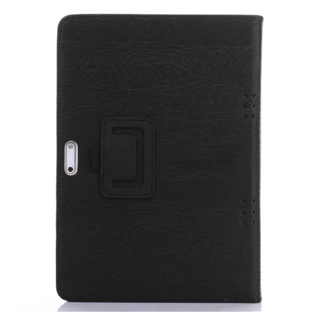 Free Stylus+Screen Protector for DEXP Ursus S190 S290 3G 9.6 inch Tablet PU Leather Cover Case Black&White: Style 1-black