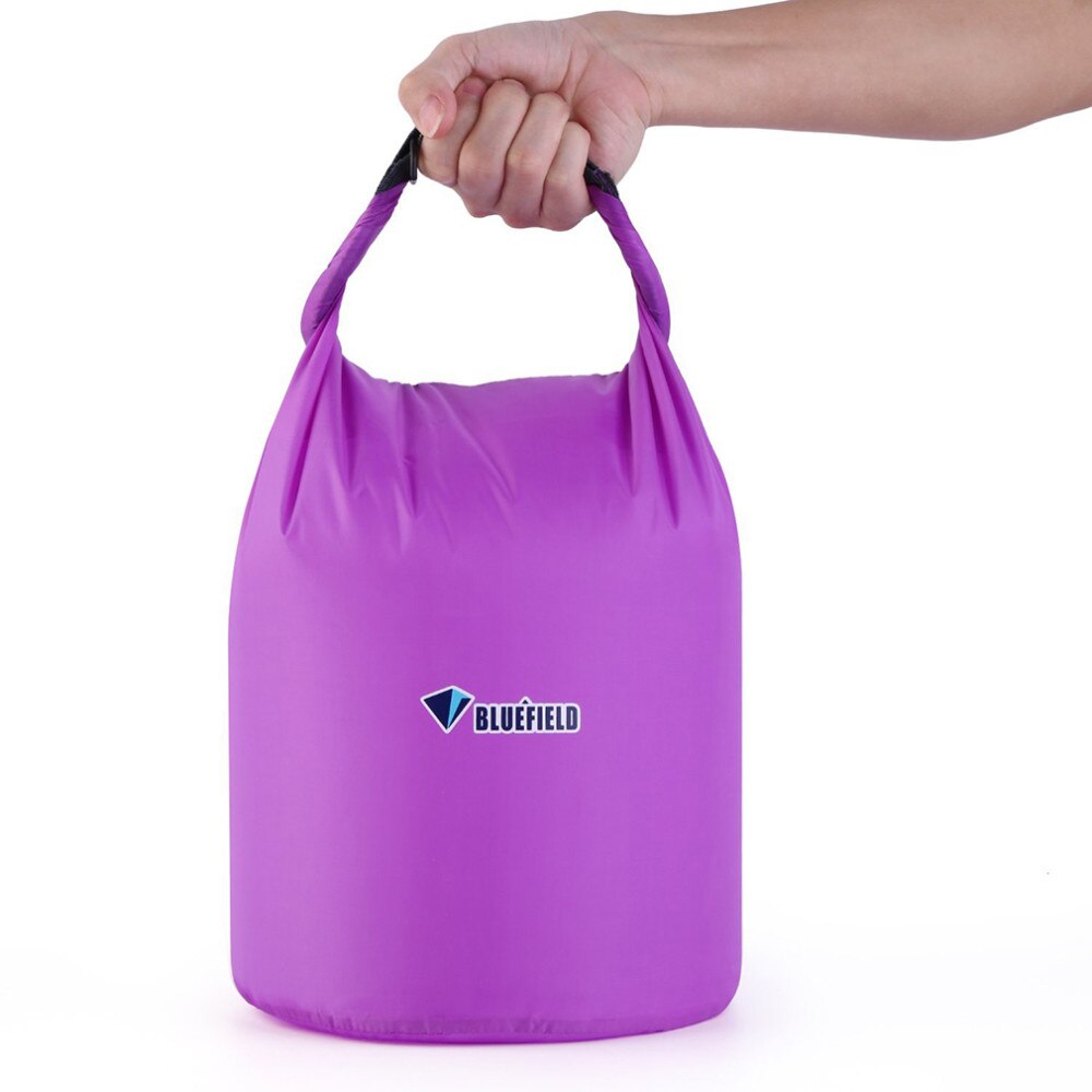 Bluefield 10L 20L draussen Schwimmen Wasserdichte Tasche Camping Rafting Lagerung Trocken Tasche mit Verstellbaren Riemen Haken 5 Farben Wahl
