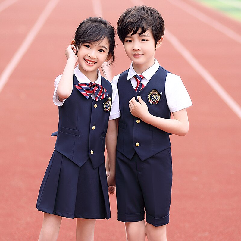 JK kindergarten clothing summer school primary school uniform mini japan korean style school uniform