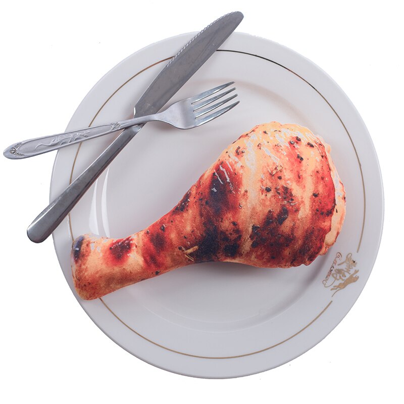 50/70/90CM Simulation Food Real Life Style Chicken Leg Toy Chick Wing Drumstick Pillow Cushion Lifelike Kids Birthday