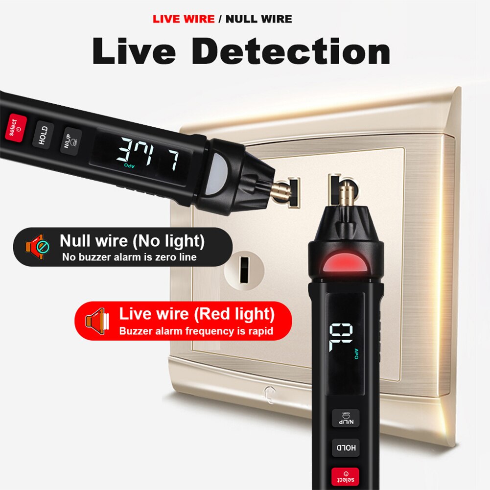 ET8908 Digital Multimeter Auto Intelligent Sensor Pen Tester Multimeter 6000 Counts NonContact AC/DC Voltage Measurment Meter