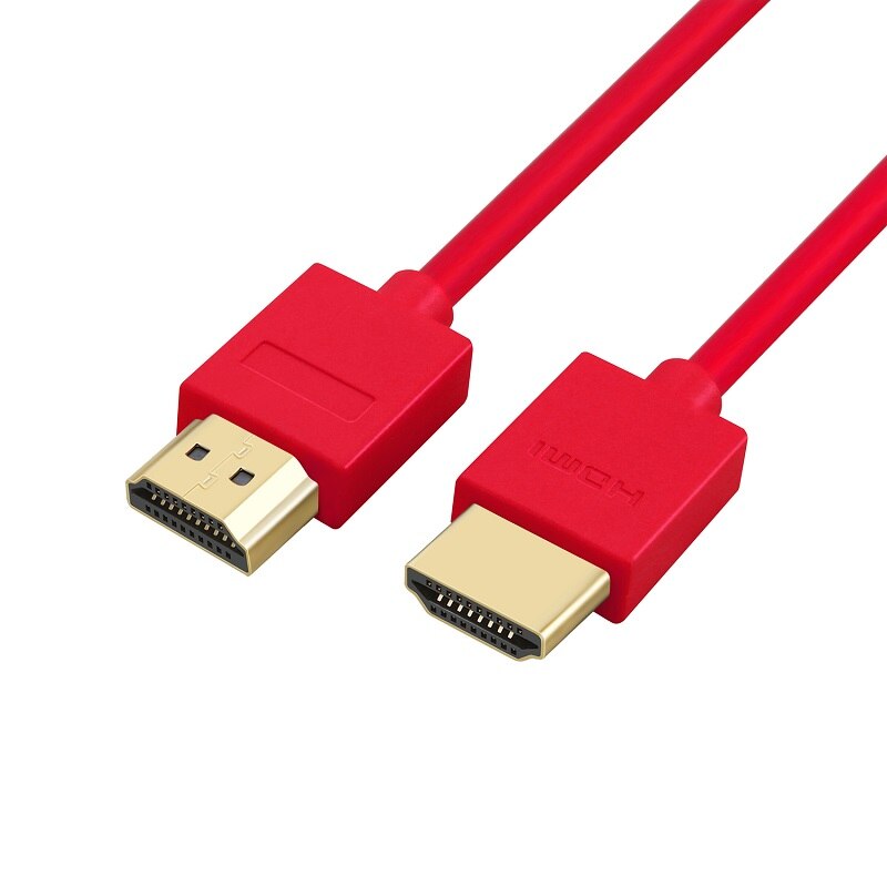 Shuliancable HDMI cable High Speed HDMI Male-Male 2.0 1080P 3D for Apple TV xbox computer 1m 1.5m 2m 3m 5m 7.5m 10m HDMI: red / 1.5m