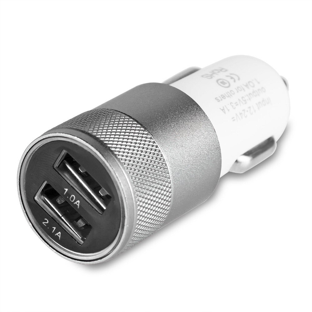 Dual Usb Car Charger Voor Iphone 7 6S Plus 5S Universele Auto Telefoon Oplader Voor Ipad Usb Adapter voor Samsung Usb Sigaar Socket