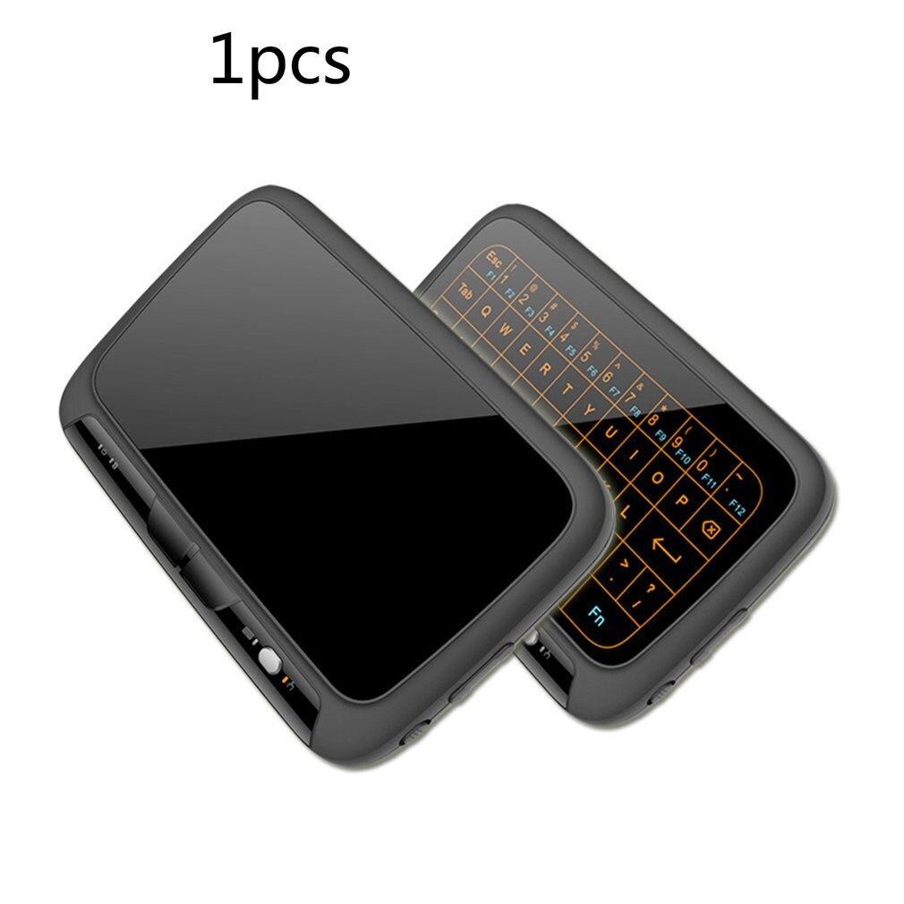 H18 Usb Mini Wireless Touchpad Keyboard 2.4GHz Full Panel Touchpad Gaming Mouse For Android TV Box PC Laptop Smart TV: Backlight