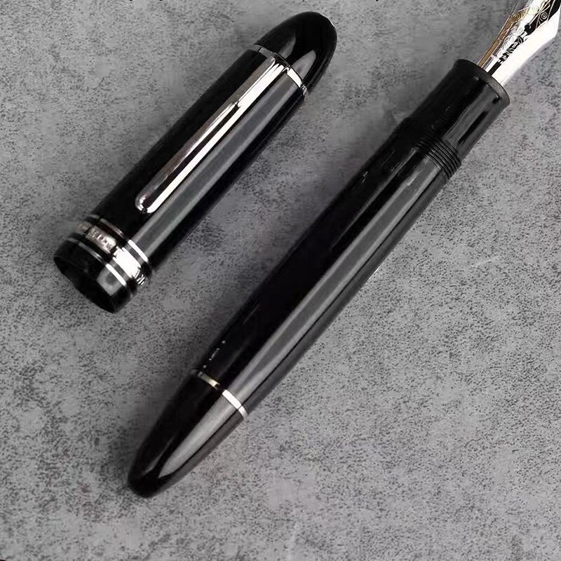 High-end MB brand fountain pen, Taipan 149 luxury brand fountain pen MBpen Free box: Silver clip