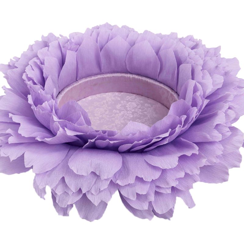 Baby Flower Shaped Posing Container Newborn Infant Big Petal Photography Props