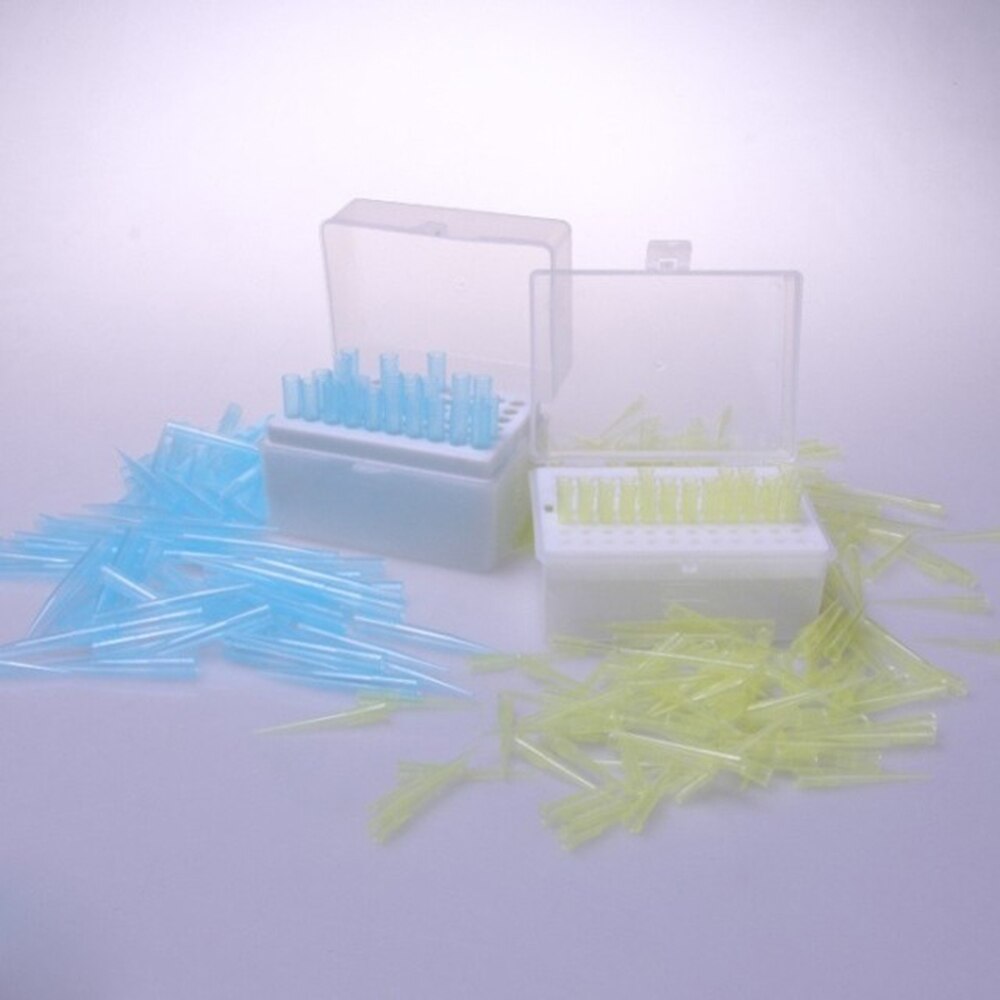 Rectangular 96 Positions Laboratory 200UL Pipette Pipettor Tip Holder Box