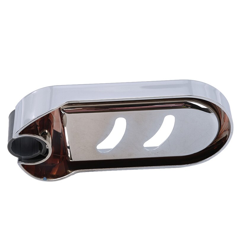 Convenient Clip-on Soap Tray Soap Dish Adjustable Shower Rail Slide Soap Plates Smooth Bathroom Holder