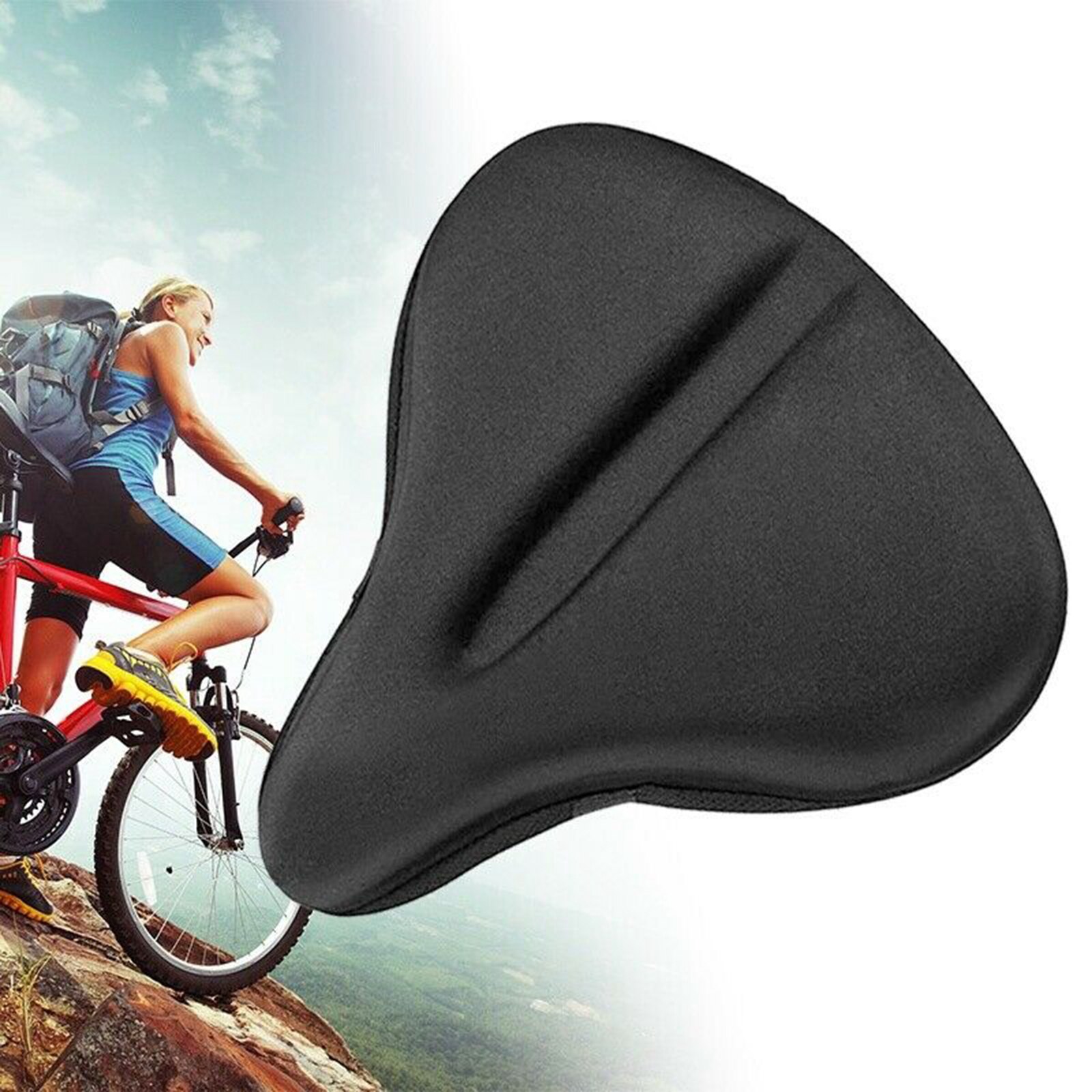 Ademend Antislip Zonnebrandcrème Comfort Gel Zitkussen Seat Cover Motor Accessoires Motorfiets Zitkussen Externe accessoires