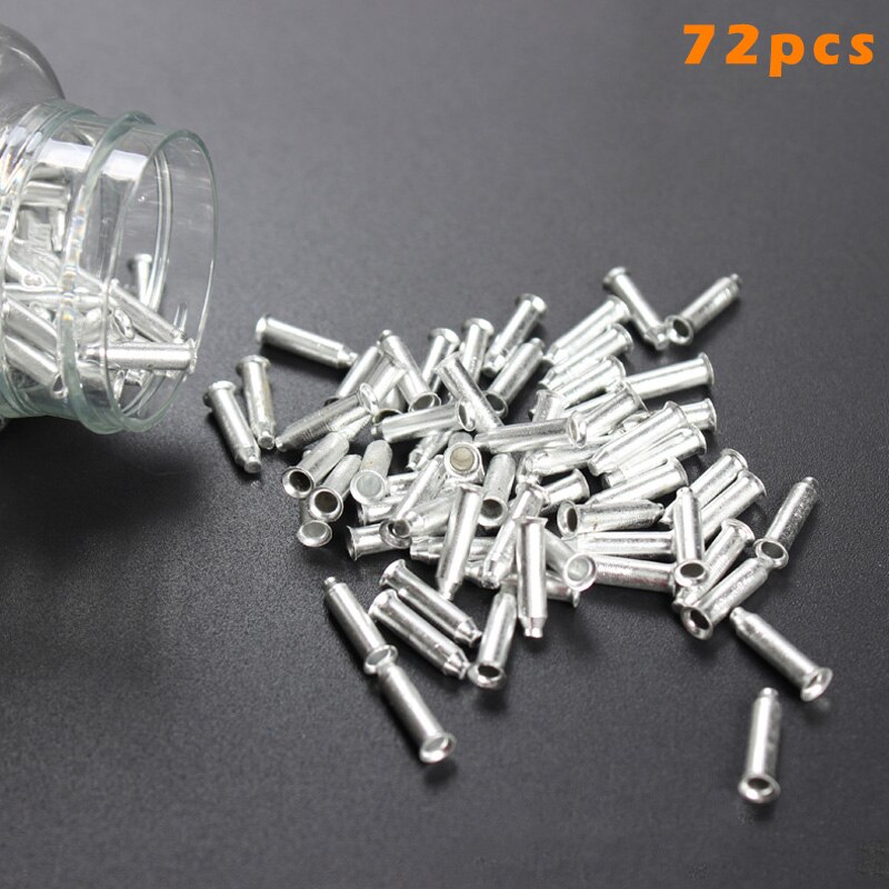 72 st/pack cykelhjul ekrar nipplar aluminiumlegering ekrar för cykelhjul  b2 cshop